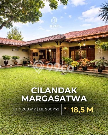 Hunian Mewah Dijual LT 1200m2 di Cilandak, Jakarta Selatan Hunian Mewah Dijual LT 1200m2 di Cilandak, Jakarta Selatan