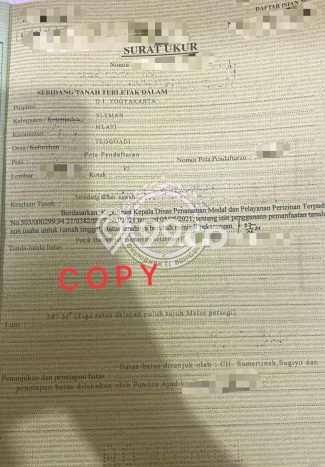 Tanah Dijual Lokasi Mlati, Sleman dengan Luas Tanah 387m2 dan Status SHM Tanah Dijual Lokasi Mlati, Sleman dengan Luas Tanah 387m2 dan Status SHM