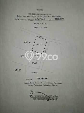 Tanah di Godean, Luas 183m2m², Kawasan Prospektif, Akses Godean, Sleman, Sleman Tanah di Godean, Luas 183m2m², Kawasan Prospektif, Akses Godean, Sleman, Sleman