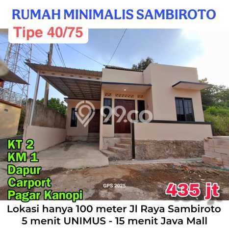 Rumah 2 KT 1 KM LT 75m2m², Luas Bangunan 40m2m² di , Semarang Rumah 2 KT 1 KM LT 75m2m², Luas Bangunan 40m2m² di , Semarang