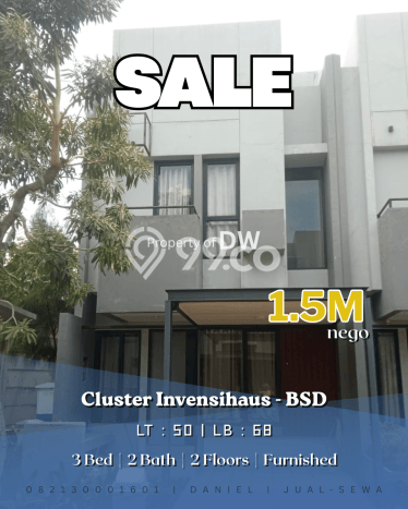 Rumah Strategis Modern Lb 68m2 di BSD, Tangerang Selatan Rumah Strategis Modern Lb 68m2 di BSD, Tangerang Selatan