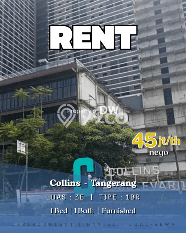 Sewa Apartemen Murah di Tangerang, Tangerang Dekat Fasilitas Umum Sewa Apartemen Murah di Tangerang, Tangerang Dekat Fasilitas Umum