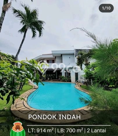 Hunian Elit LB 700m2 Siap Huni Desain Elegan di Pondok Indah, Jakarta Selatan Hunian Elit LB 700m2 Siap Huni Desain Elegan di Pondok Indah, Jakarta Selatan
