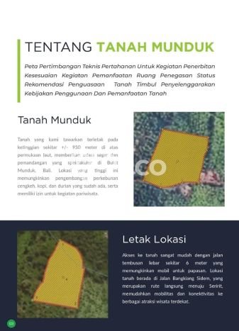 Dijual Tanah Lokasi Munduk, Buleleng Seluas 18600m2 Dijual Tanah Lokasi Munduk, Buleleng Seluas 18600m2