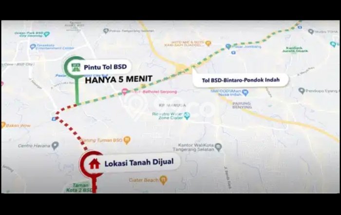 Kavling Tanah Dijual di Setu Tangerang Selatan Spesifikasi 6200m2 Kavling Tanah Dijual di Setu Tangerang Selatan Spesifikasi 6200m2