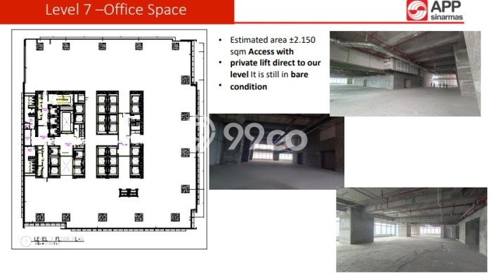 Kantor Area Bisnis di , Luas 2100m2m², For Rent, Ready Pakai Kantor Area Bisnis di , Luas 2100m2m², For Rent, Ready Pakai