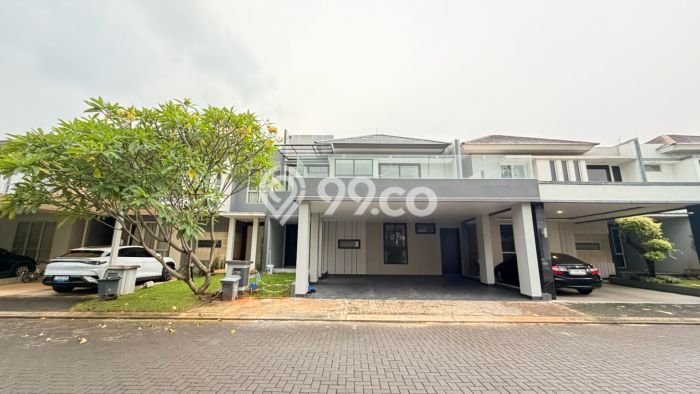 Rumah Elit Modern Tanpa Renovasi di BSD De Park Tangerang Rumah Elit Modern Tanpa Renovasi di BSD De Park Tangerang