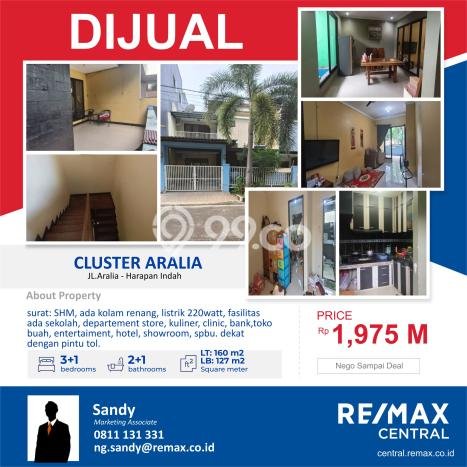 Dijual Rumah Eksklusif 3 KT di Harapan Indah, Bekasi Dijual Rumah Eksklusif 3 KT di Harapan Indah, Bekasi
