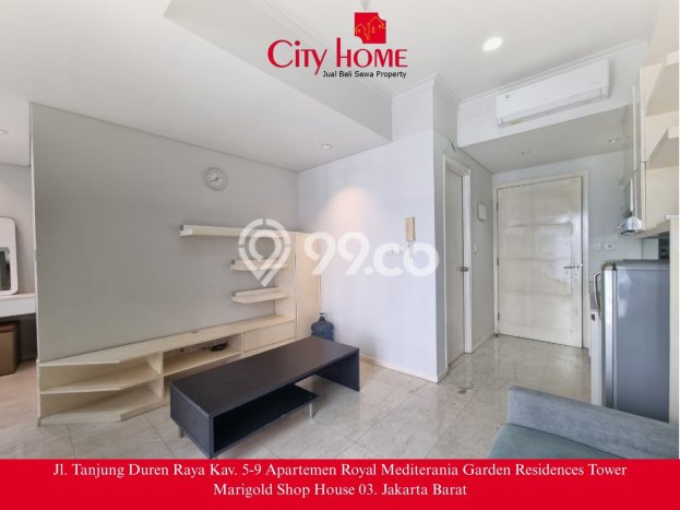 Apartemen Minimalis untuk Disewa, 1 Kamar di Jakarta Barat Apartemen Minimalis untuk Disewa, 1 Kamar di Jakarta Barat