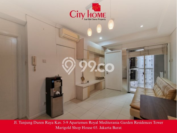 Apartemen Minimalis untuk Disewa, 2 Kamar di Jakarta Barat Apartemen Minimalis untuk Disewa, 2 Kamar di Jakarta Barat