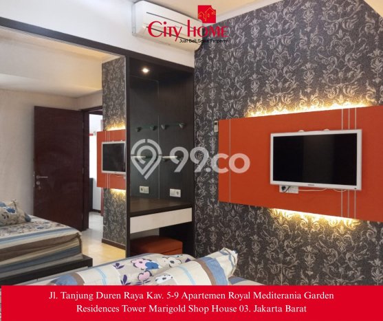 Apartemen Sewa 2 Kamar Murah Siap Huni di Jakarta Barat, Luas 53m2 Apartemen Sewa 2 Kamar Murah Siap Huni di Jakarta Barat, Luas 53m2