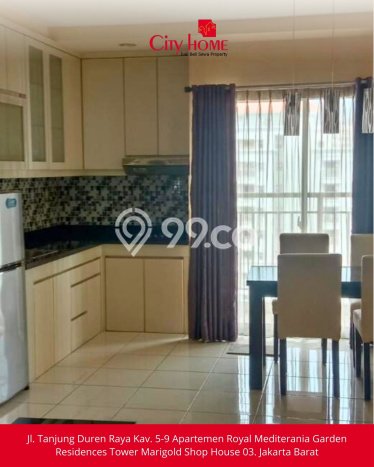 Siap Huni Apartemen di Jakarta Barat 3 Kamar & 2 Kamar Mandi, Luas 70m2 Siap Huni Apartemen di Jakarta Barat 3 Kamar & 2 Kamar Mandi, Luas 70m2