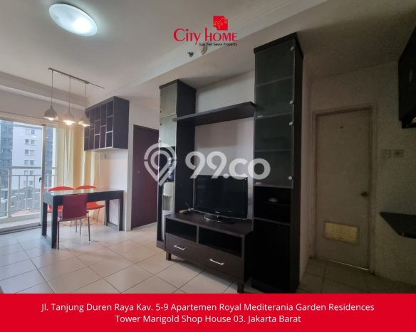 Apartemen Sewa 2 Kamar Hemat Siap Huni di Jakarta Barat, Luas 42m2 Apartemen Sewa 2 Kamar Hemat Siap Huni di Jakarta Barat, Luas 42m2