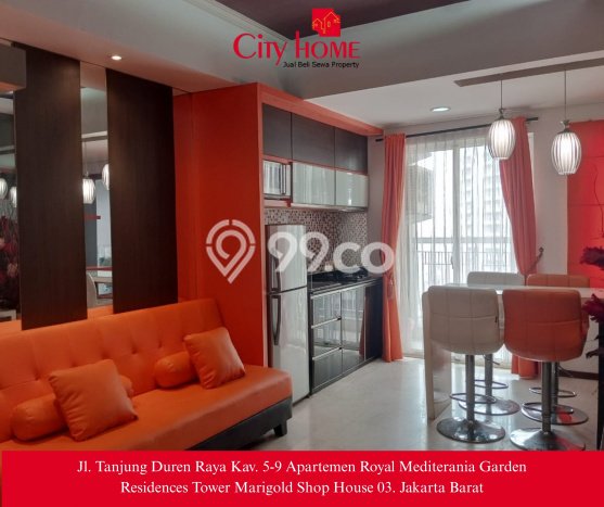 Apartemen Sewa 2 Kamar Murah Siap Huni di Jakarta Barat, Luas 53m2 Apartemen Sewa 2 Kamar Murah Siap Huni di Jakarta Barat, Luas 53m2