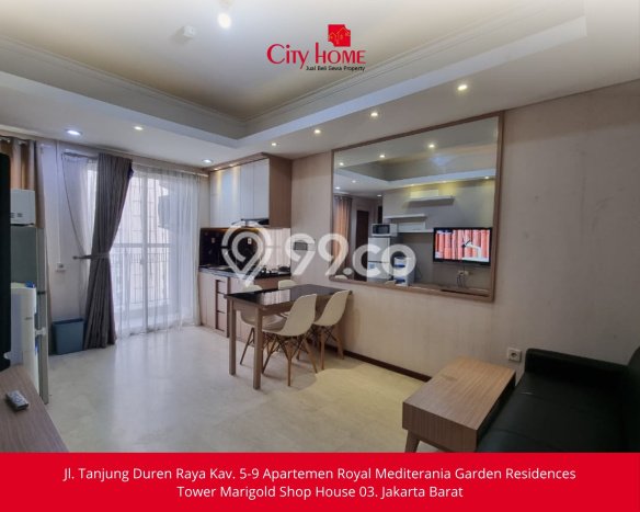 Apartemen Sewa 2 Kamar Murah Siap Huni di Jakarta Barat, Luas 54m2 Apartemen Sewa 2 Kamar Murah Siap Huni di Jakarta Barat, Luas 54m2