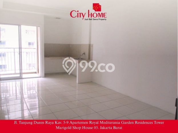 Apartemen Minimalis untuk Disewa, 3 Kamar di Jakarta Barat Apartemen Minimalis untuk Disewa, 3 Kamar di Jakarta Barat