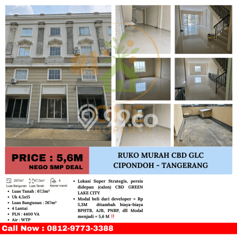 Paling Diincar! Ruko Dijual di Green Lake City Harga Kompetitif Paling Diincar! Ruko Dijual di Green Lake City Harga Kompetitif