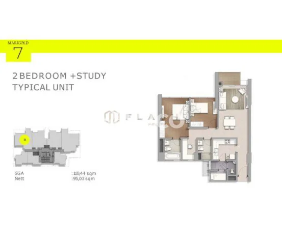 Hunian Apartemen Budget Friendly di Tangerang dengan 2 Kamar Tidur, 2 Kamar Mandi Hunian Apartemen Budget Friendly di Tangerang dengan 2 Kamar Tidur, 2 Kamar Mandi