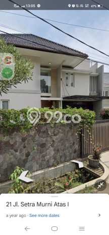 Rumah Sewa Bandung LT 476m2 LB 500m2 Kawasan Setra Murni Rumah Sewa Bandung LT 476m2 LB 500m2 Kawasan Setra Murni