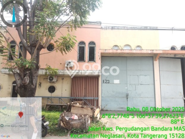 Gudang Dijual di Neglasari LT 450m2, LB 450m2 untuk Investasi Gudang Dijual di Neglasari LT 450m2, LB 450m2 untuk Investasi
