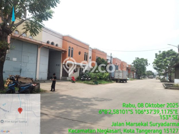 Gudang Dijual di Neglasari LT 450m2, LB 450m2 untuk Investasi Gudang Dijual di Neglasari LT 450m2, LB 450m2 untuk Investasi