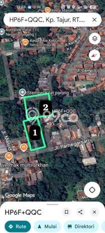 Tanah di Parung, Bogor Luas 3409m2 Dijual Segera Tanah di Parung, Bogor Luas 3409m2 Dijual Segera