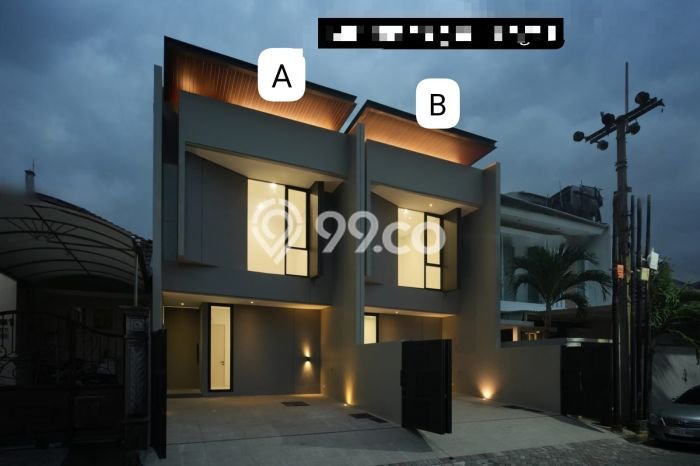 Hunian Cantik Modern Lb 106m2 di Rungkut, Surabaya Hunian Cantik Modern Lb 106m2 di Rungkut, Surabaya