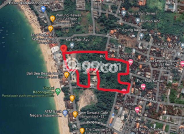 Kavling Tanah untuk Dijual di Kedonganan, Badung, Luas 34836m2 Kavling Tanah untuk Dijual di Kedonganan, Badung, Luas 34836m2