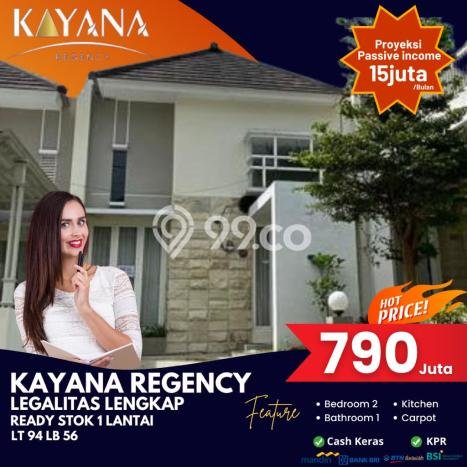 Rumah 3 KT 2 KM di Kawasan Junrejo, Batu Rumah 3 KT 2 KM di Kawasan Junrejo, Batu