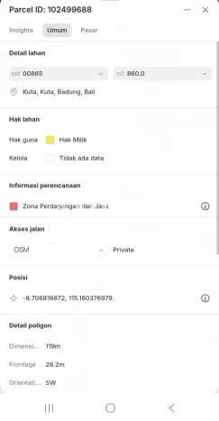 Tanah Disewakan Lokasi Badung Seluas 860m2 Strategis dan Aman Tanah Disewakan Lokasi Badung Seluas 860m2 Strategis dan Aman