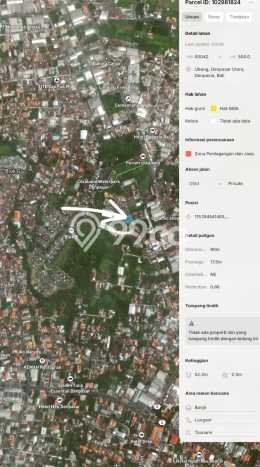 Tanah Kavling Dijual di Ubung Kaja, Denpasar dengan Luas Tanah 500m2 Tanah Kavling Dijual di Ubung Kaja, Denpasar dengan Luas Tanah 500m2