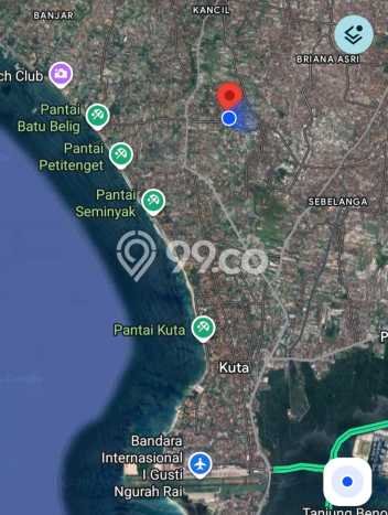 Tanah Kavling Dijual di Kerobokan Kelod, Badung dengan Luas Tanah 385m2 Tanah Kavling Dijual di Kerobokan Kelod, Badung dengan Luas Tanah 385m2