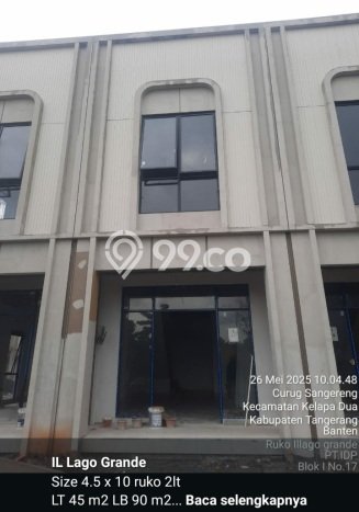 Untuk Dijual! Ruko di Gading Serpong Tangerang LT 45m2 / LB 90m2 Kawasan Strategis Untuk Dijual! Ruko di Gading Serpong Tangerang LT 45m2 / LB 90m2 Kawasan Strategis