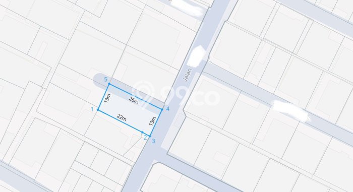 Kavling Tanah untuk Dijual di Turangga, Bandung, Luas 336m2 Kavling Tanah untuk Dijual di Turangga, Bandung, Luas 336m2