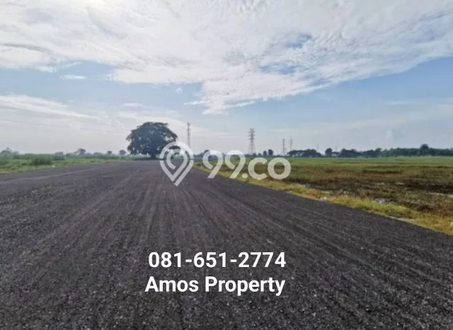 Tanah untuk Dijual Lokasi Jabon, Sidoarjo Luas 12550m2 - Tanah untuk Dijual Lokasi Jabon, Sidoarjo Luas 12550m2 -