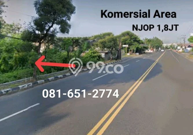 Tanah Kosong Dijual di Nganjuk dengan Area 2770m2 Tanah Kosong Dijual di Nganjuk dengan Area 2770m2