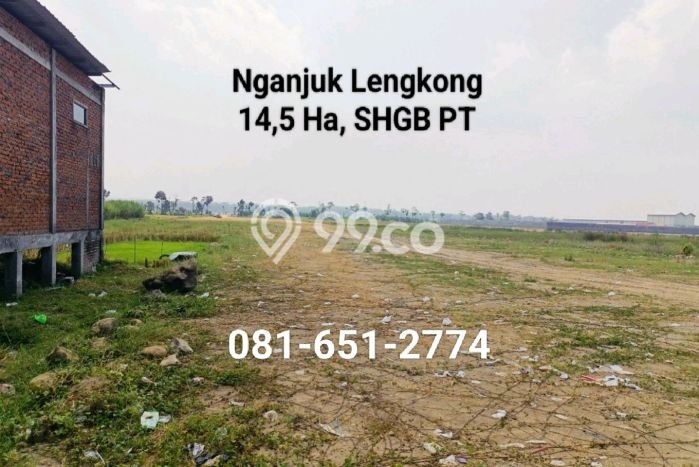 Tanah Dijual Lokasi Lengkong, Nganjuk Luas 145000m2 Legalitas Aman Tanah Dijual Lokasi Lengkong, Nganjuk Luas 145000m2 Legalitas Aman
