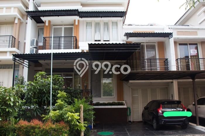 Rumah Eksklusif Siap Huni LT 180m2 di BSD, Tangerang Selatan Rumah Eksklusif Siap Huni LT 180m2 di BSD, Tangerang Selatan