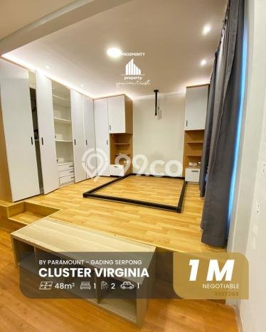 Rumah Modern 1 KT LT 48m2 di Gading Serpong Rumah Modern 1 KT LT 48m2 di Gading Serpong