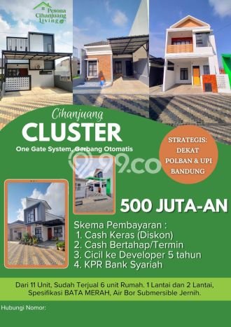 HOT LISTING! Rumah Siap Huni di Cihanjuang, Bandung, Luas 81m² LB 36m² HOT LISTING! Rumah Siap Huni di Cihanjuang, Bandung, Luas 81m² LB 36m²