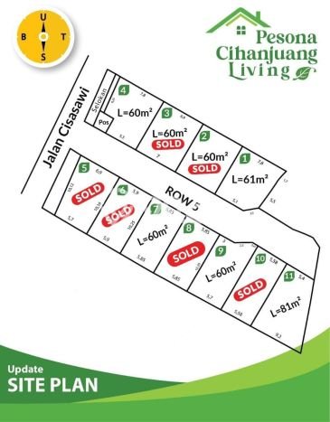 HOT LISTING! Rumah Siap Huni di Cihanjuang, Bandung, Luas 81m² LB 36m² HOT LISTING! Rumah Siap Huni di Cihanjuang, Bandung, Luas 81m² LB 36m²