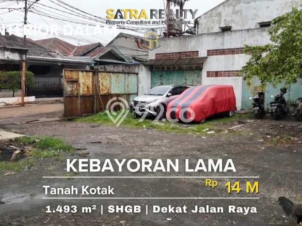 Tanah Kavling di Kebayoran Lama Dijual dengan Luas 1493m2 Tanah Kavling di Kebayoran Lama Dijual dengan Luas 1493m2