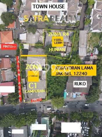 Lahan untuk Dijual Lokasi Kebayoran Lama, Jakarta Selatan Luas 1312m2 - Lahan untuk Dijual Lokasi Kebayoran Lama, Jakarta Selatan Luas 1312m2 -