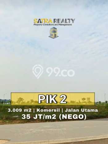 Kavling Tanah untuk Dijual di Pantai Indah Kapuk 2, Jakarta Utara, Luas 3009m2 Kavling Tanah untuk Dijual di Pantai Indah Kapuk 2, Jakarta Utara, Luas 3009m2