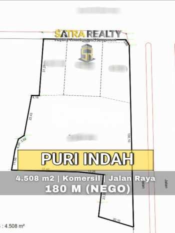 Tanah Dijual di Jakarta Barat Seluas 4508m2 Strategis Tanah Dijual di Jakarta Barat Seluas 4508m2 Strategis