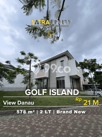 For Sale! Premium House LT 578m2 Desain Elegan di Golf Island For Sale! Premium House LT 578m2 Desain Elegan di Golf Island