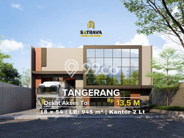 Dijual! Gudang di Kunciran Tangerang LT 1045m2 / LB 945m2 Kawasan Bisnis Dijual! Gudang di Kunciran Tangerang LT 1045m2 / LB 945m2 Kawasan Bisnis