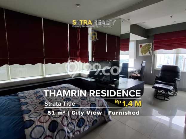 Hunian Apartemen Strategis untuk Dijual di Jakarta Pusat dengan 1 Kamar Hunian Apartemen Strategis untuk Dijual di Jakarta Pusat dengan 1 Kamar