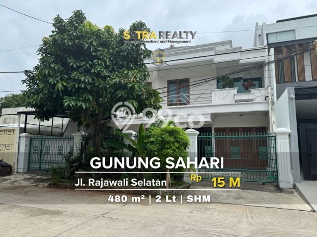 Rumah Mewah LB 750m2 Siap Huni Desain Elegan di Gunung Sahari, Jakarta Pusat Rumah Mewah LB 750m2 Siap Huni Desain Elegan di Gunung Sahari, Jakarta Pusat