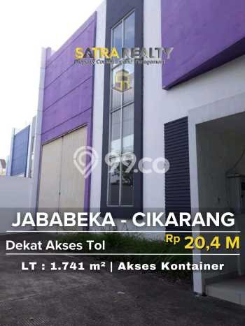 Gudang Premium di Jababeka, Luas 1848m², Area Bisnis, Ramai Gudang Premium di Jababeka, Luas 1848m², Area Bisnis, Ramai